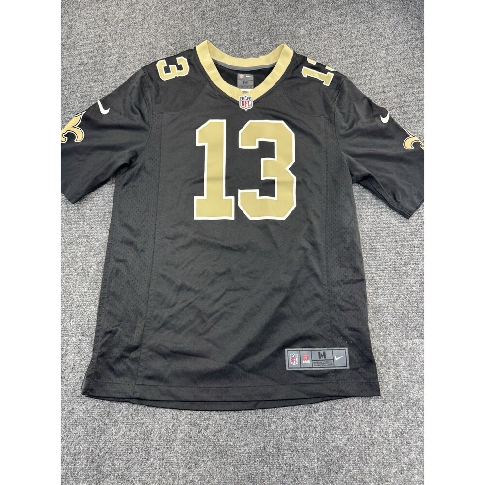 Nike New Orleans Saints Mens M Black Michael Thomas #13 NFL Jersey